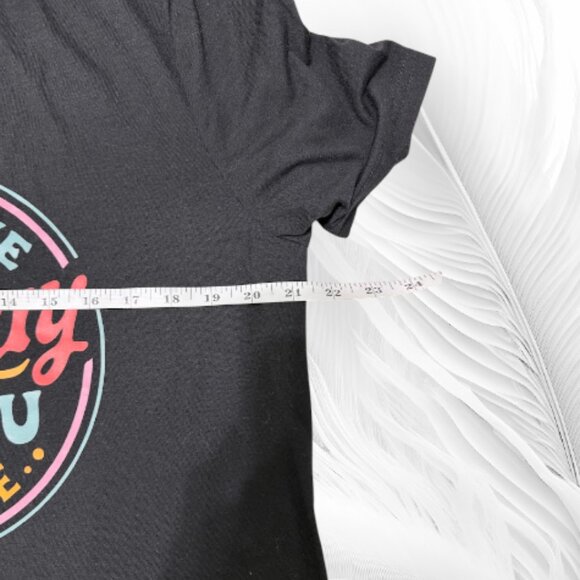 Inspirational Skeleton Shirt - 'Have The Day You Deserve' Vintage Design, Unisex - Picture 8 of 9